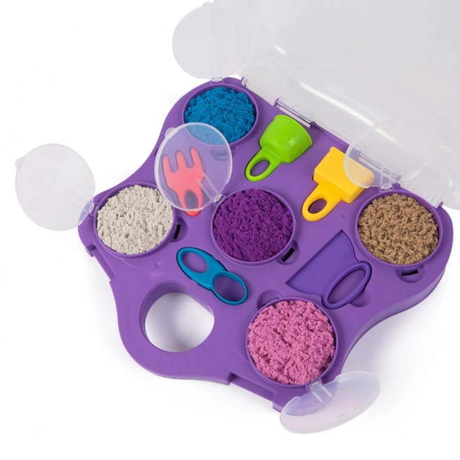 Kinetic Sand homokgyurma készlet kiegészítőkkel