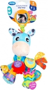 Playgro Csikó Klusáček – felakasztható szenzoros játék rágókával