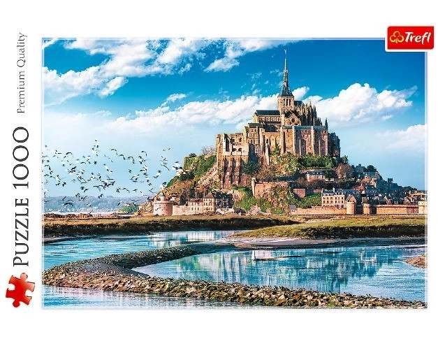 Mont Saint-Michel Francia 1000 darabos puzzle