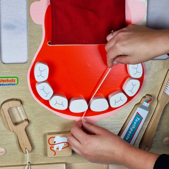 Masterkidz montessori fogápolási falitábla