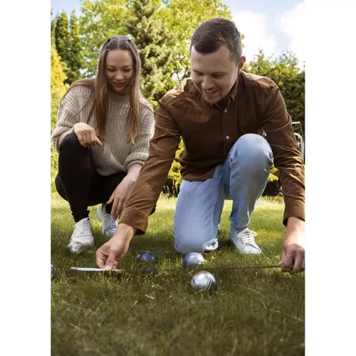 Boule játék készlet 6 golyóval és tokkal