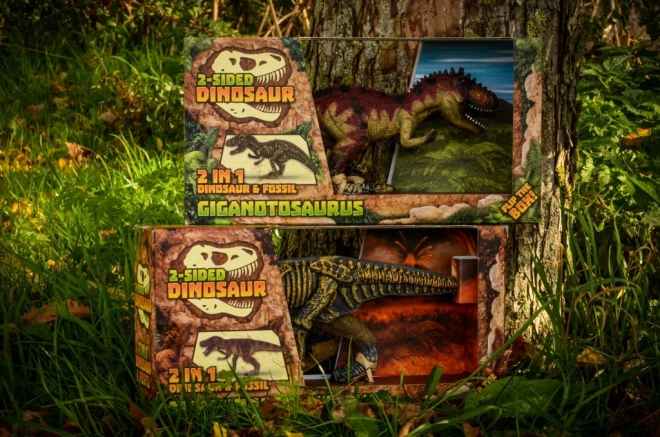 Nagy kétszínű dinoszaurusz figura - Animal World