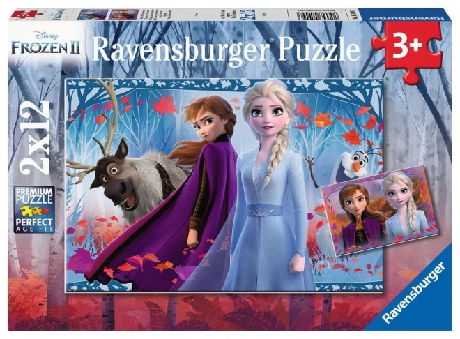 Ravensburger puzzle - Jégvarázs 2 kis hercegnőknek