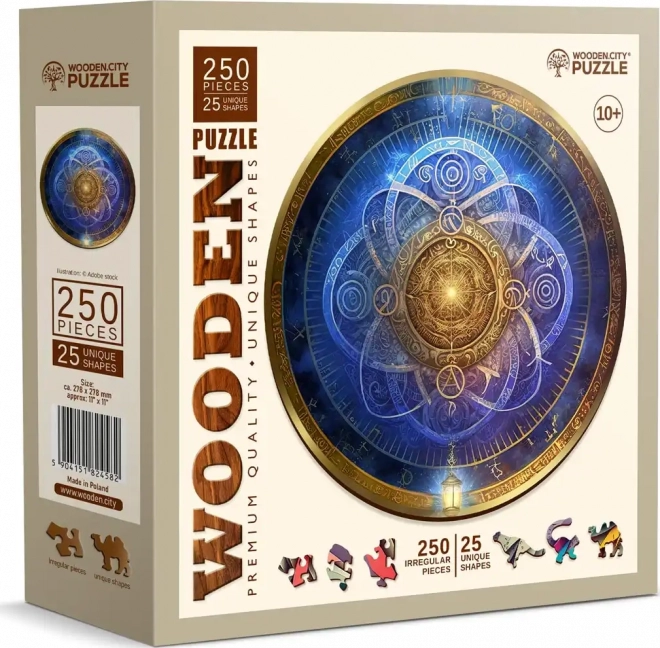 Fakocka kék állatöv puzzle 250 darabos