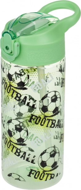 Tritan palack szívószállal Foci 500 ml