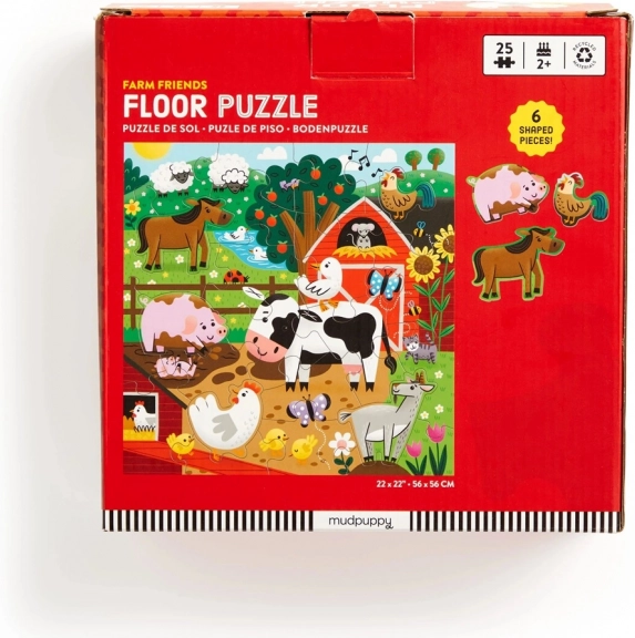 Mudpuppy padló puzzle Barátok a farmáról