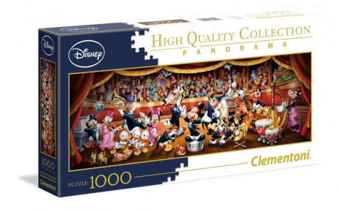 Clementoni panoráma puzzle Disney zenekar 1000 darabos