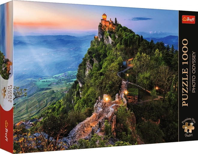 Trefl Premium Plus fotóodisszea: La Cesta, San Marino 1000 darabos puzzle