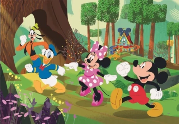 Mickey és barátai MAXI puzzle 104 darabos