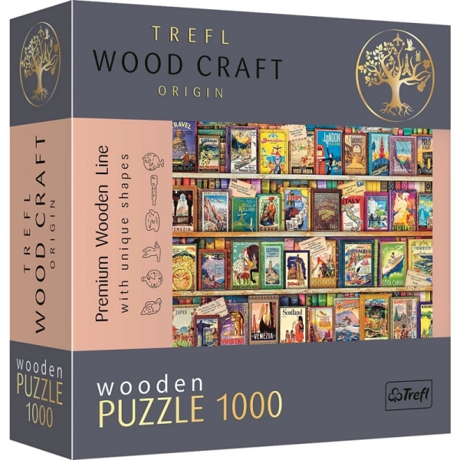 Wood Craft origin fa puzzle 1000 darab