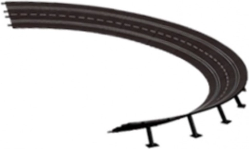 4/15°-os döntött kanyar R4 CARRERA EVOLUTION, DIGITAL 132 és DIGITAL 124 autópályákhoz