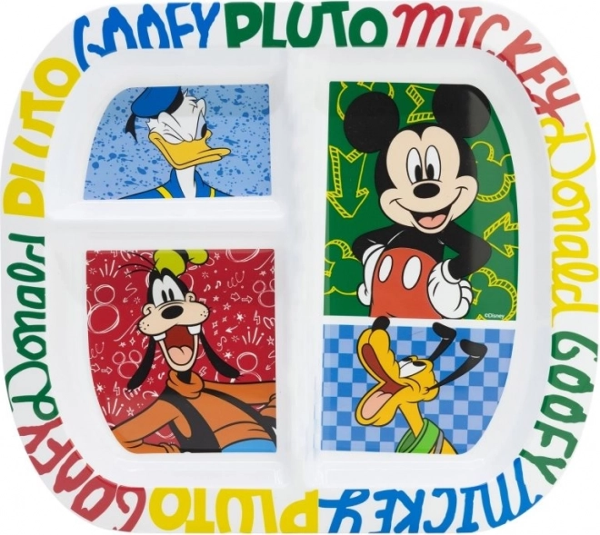 Gyerek tányér Mickey Mouse