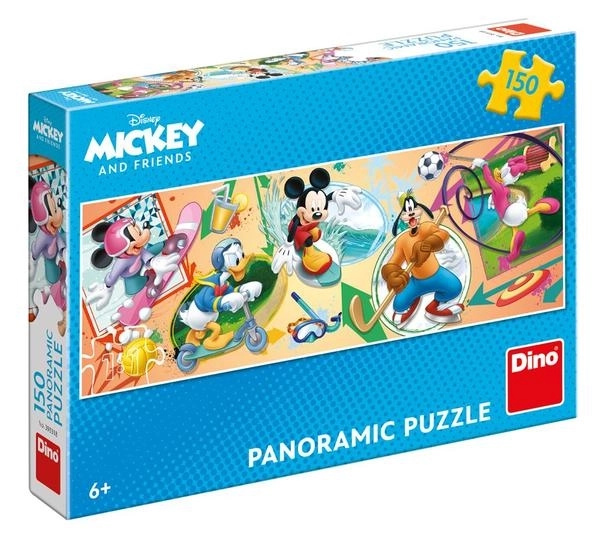 Mickey Egér és barátai panoráma puzzle