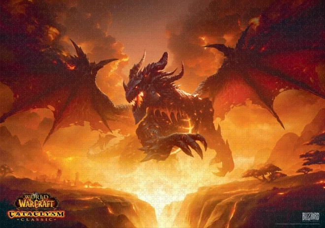 World of Warcraft kaland: Cataclysm 1000 darabos puzzle