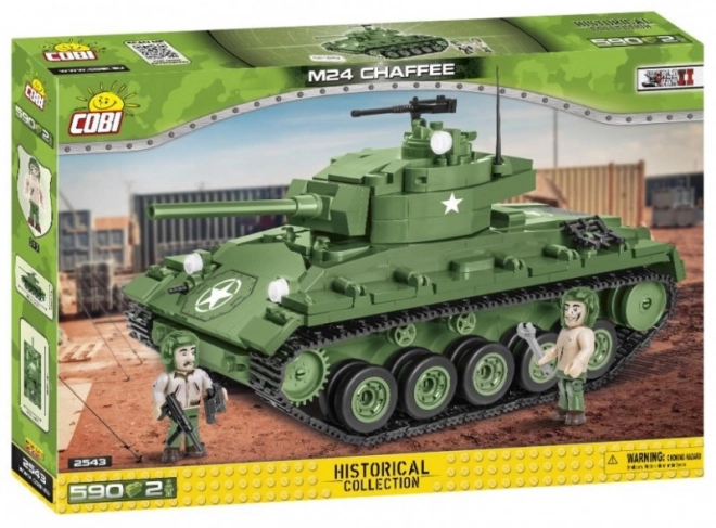 Cobi M24 Chaffee harckocsi építő készlet