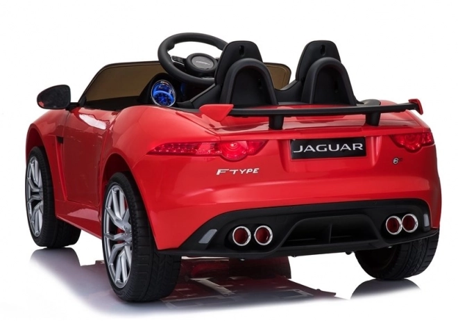 jaguar f-type akkumulátoros kisautó piros lakkozott