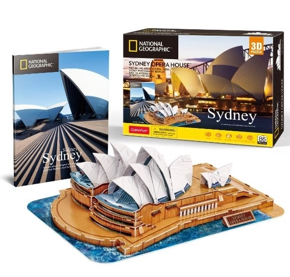 National Geographic 3D puzzle: Sydney látkép