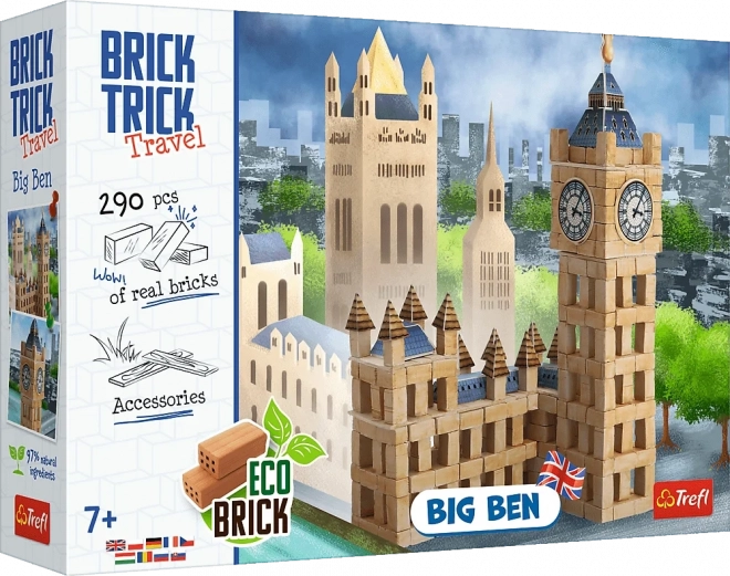 Trefl brick trick travel: big ben