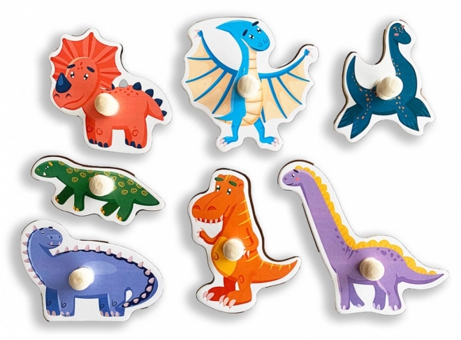 Dinoszauruszos fa puzzle