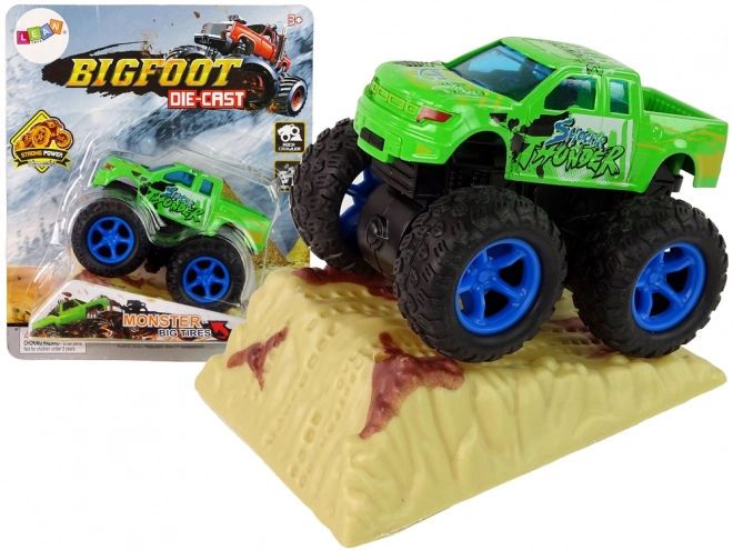 Monster Truck Nagylábú Autó Játékkészlet