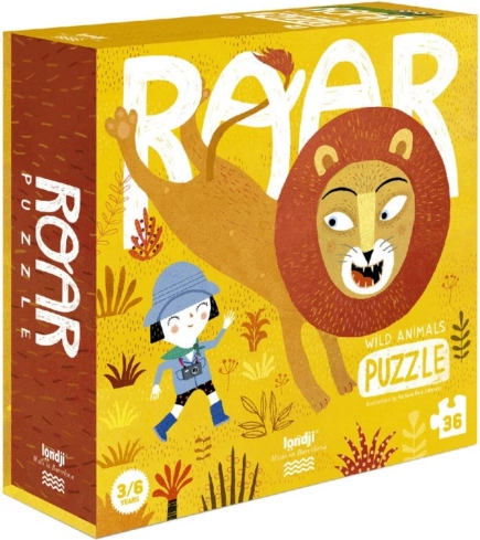 Londji Vadállatok Puzzle 36 Db