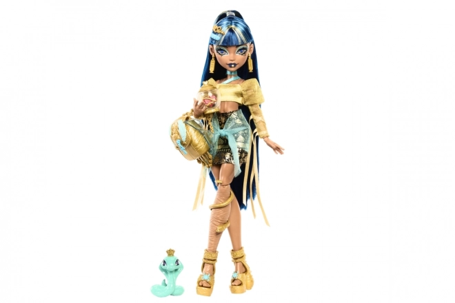 Barbie Monster High Cleo De Nile baba kiegészítőkkel