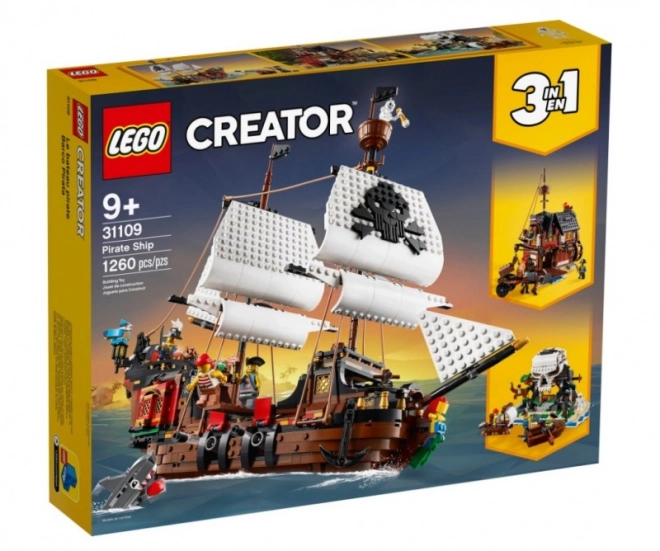 Lego Creator kalózhajó