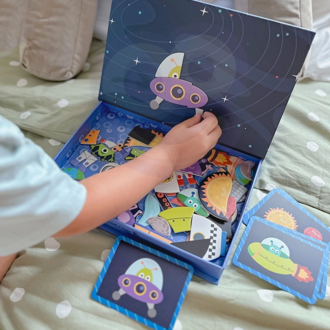 Mágneses Kirakó Űr - TOOKY TOY