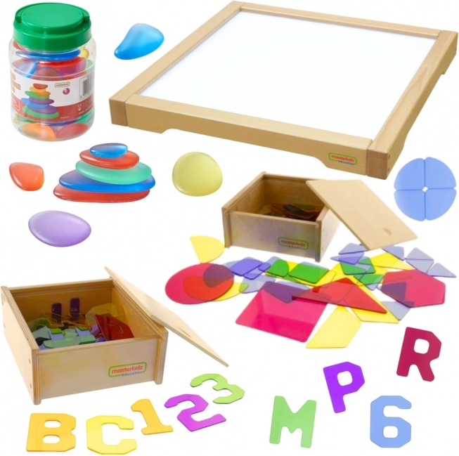 Masterkidz LED panel szenzomotoros doboz tartozékokkal