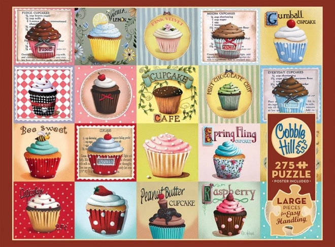 Puzzle Cupcake Kávéház XL 275 darab
