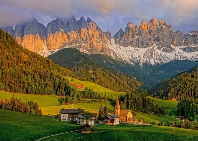 Santa Maddalena, Dolomitok Puzzle 1000 darab