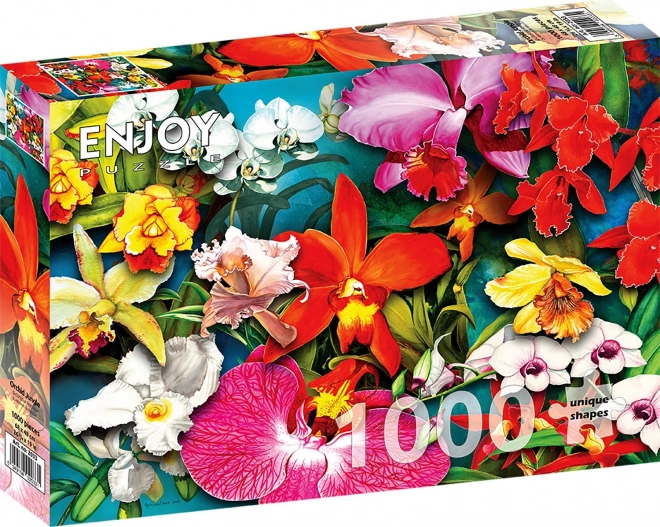 Puzzle Dzsungel orchideák 1000 darab