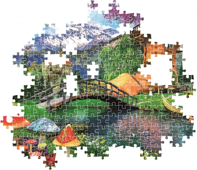 Clementoni 500 darabos puzzle - Régi cipő ház