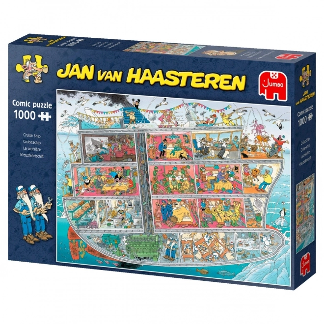 Kalandos hajóút puzzle 1000 darabos