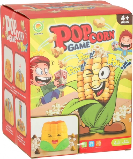 Ügyességi játék Fogd meg a popcornt 4 játékosnak