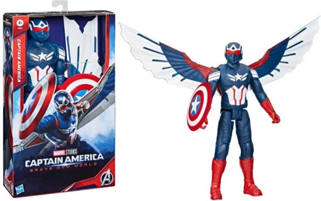 Hasbro - Avengers Amerika Kapitány Titan Hős Deluxe