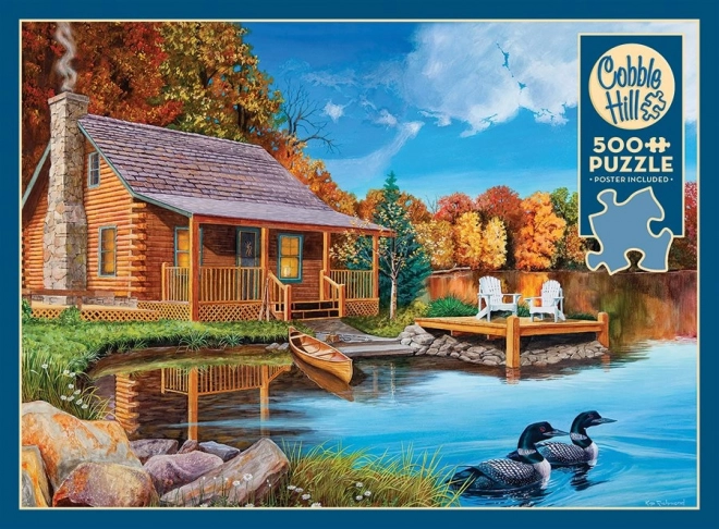 Jezero potáplic 500 darabos puzzle