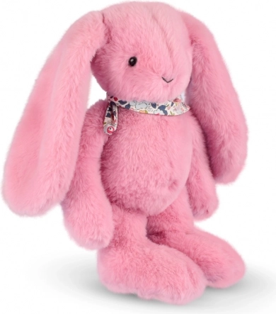 Doudou plüss nyuszi kendővel rózsaszín