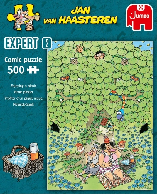 Jumbo piknik élvezet puzzle 500 db