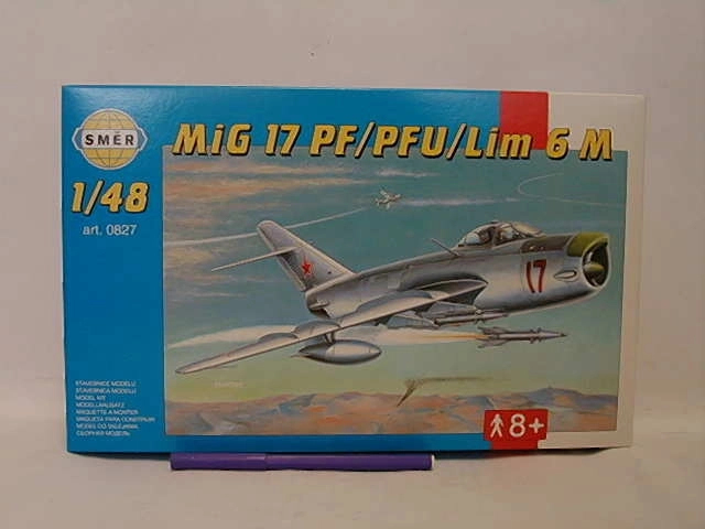 Mig 17 PF/PFU repülőgép modell 1:48 méretarány