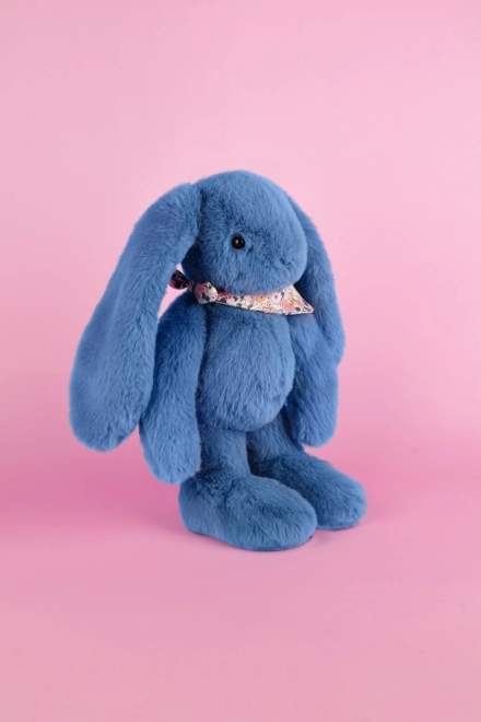 Plüssnyuszi kék sállal 35 cm