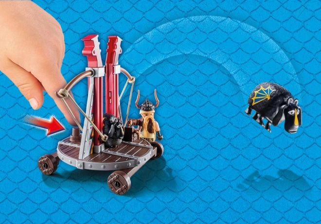 Playmobil Dragons pofázó ballista készlet