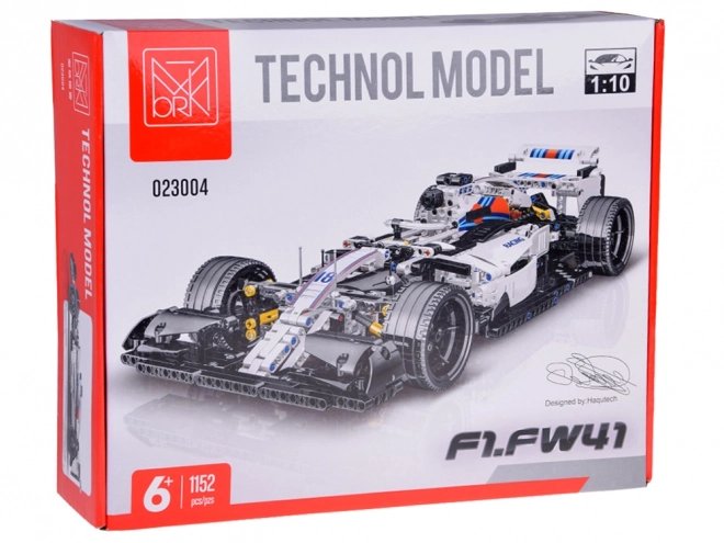 Technikai Építőkockák 1152 Darabos Versenyautó Bolid F1