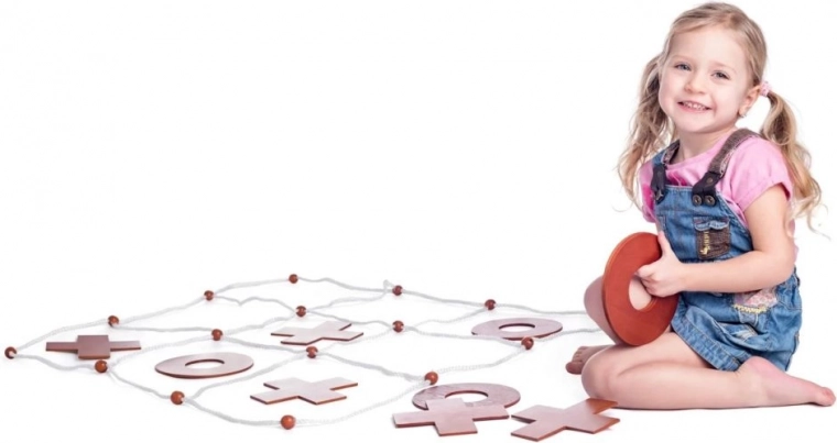 Nagy, fa X és O a kicsi és nagy kezekhez