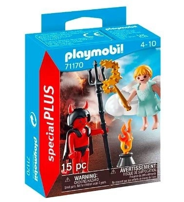 Playmobil különleges plusz angyal és ördög figurakészlet