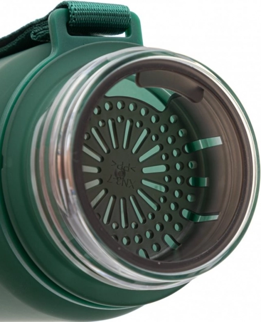 ASTRA Egészséges vizespalack Aqua Pure 400ml – Rózsaszín-menta