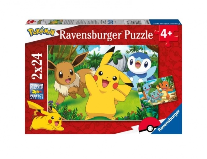 Pokémon puzzle 2x24 darab