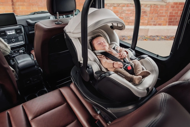 Autós gyerekülés Baby-Safe Pro Vario Base csomagban - zöld