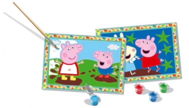 Kreatív Festő Készlet Peppa Malaccal