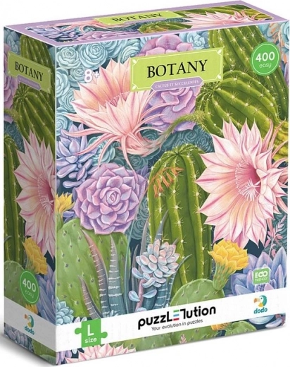DODO Puzzle Botanika: Kaktuszok és Pozsgások 350 darab